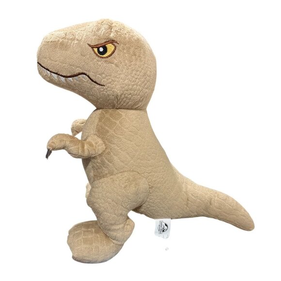 Jurassic World Large T-Rex Plush Stuffed Animal Dinosaur 12.5 inches tall - Picture 3 of 9